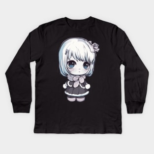 Little Kawaii Baby Princess Kids Long Sleeve T-Shirt